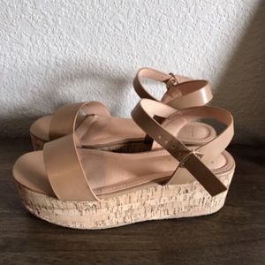 Lulu's Flatform Espadrille (Size 7.5)